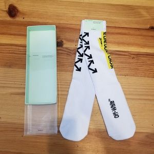 Off-white "Firetape" socks